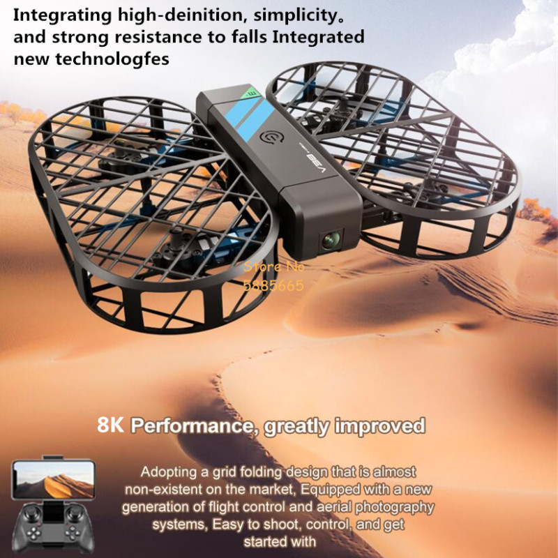Rc Helicopter Case - 8K HD カメラ 360 ° 保護オプティカルフローローカリゼーション
