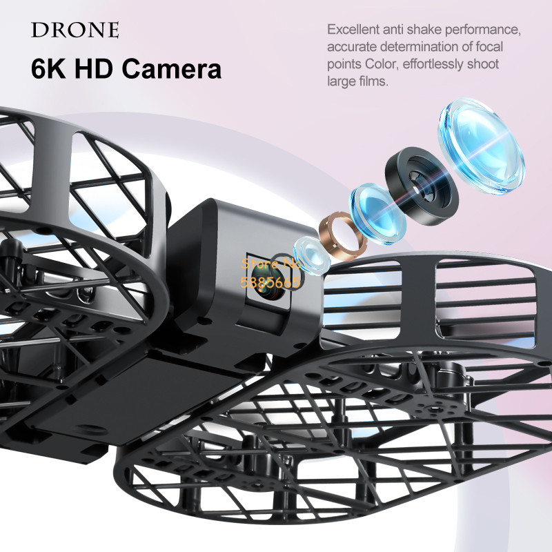 8K HD カメラ 360 °   保護オプティカルフローロ - Rc Helicopter Case のレビューと価格