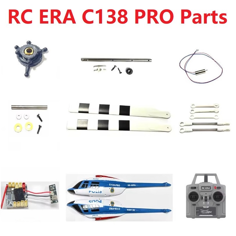 RC ERA C138 Pro RCヘリコプターアクセサリー - Rc Helicopter Blade のレビューと価格