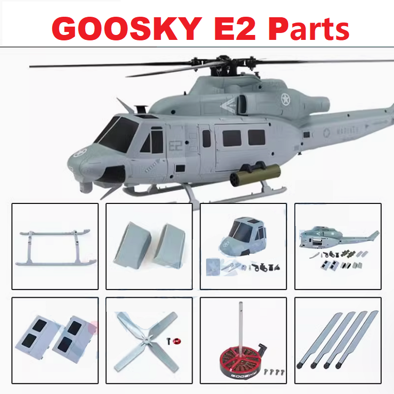 GOOSKY E2 UH-1Y RCヘリコプター用スペアパー - Rc Helicopter Blade のレビューと価格