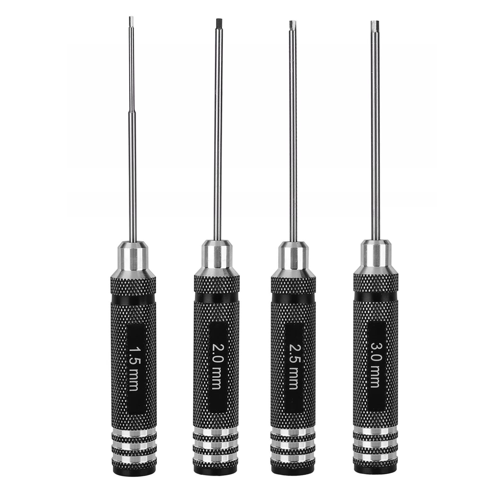 4個/ロット RCツール 六角ナットドライバーセット 1.5 - Rc Helicopter Tool Kit のレビューと価格