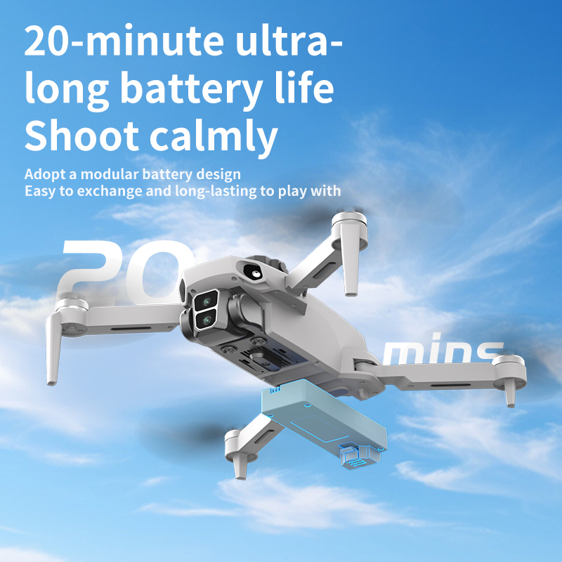 L106-1PRO GPS プロフェッショナルドローン 4K - Rc Helicopter Case のレビューと価格