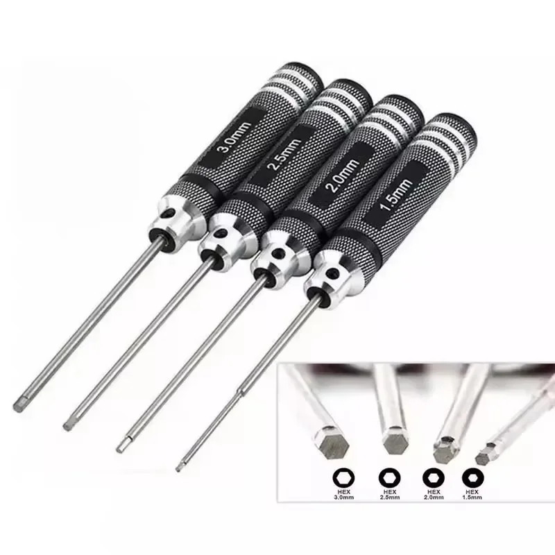 六角レンチセット 1.5/2.0/2.5/3.0mm - F - Rc Helicopter Tool Kit のレビューと価格
